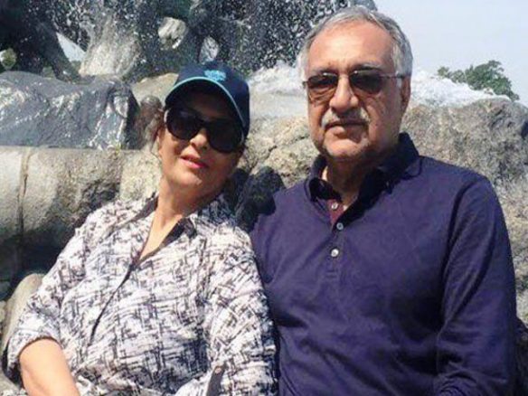 فریحہ رزاق اور ملیر کا عمر مختار فیض محمد گبول۔۔حسن مجتبٰی bijarani and wife