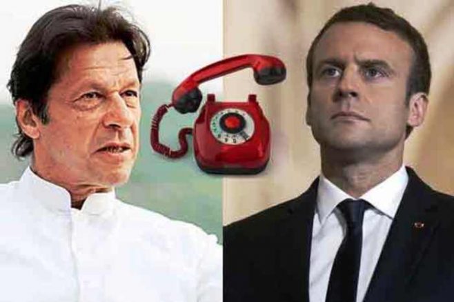 imran and french president