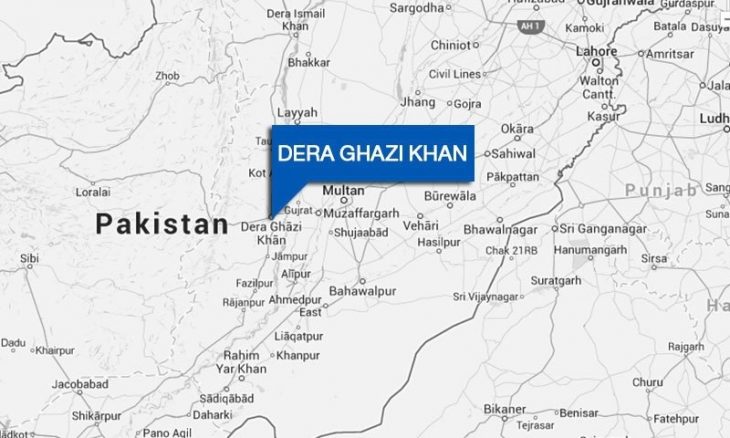 ڈیرہ غازی خان میں سرحدی چوکی پر دہشتگردوں کا حملہ پسپا، ملزمان فرار dera ghazi khan map