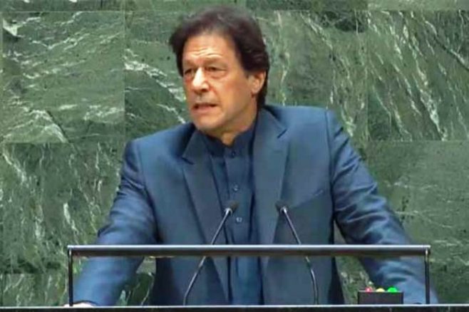 عالمی برادری نے مداخلت نہ کی تو دو ایٹمی ممالک آمنے سامنے ہوں گے: عمران خان imran khan general assembly