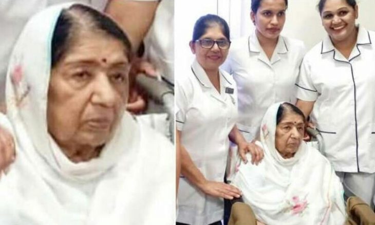 لتا منگیشکر کی صحت کے بارے میں متضاد اطلاعت : ڈاکٹروں نے افواہوں کی تردید کر دی lata mangeshkar