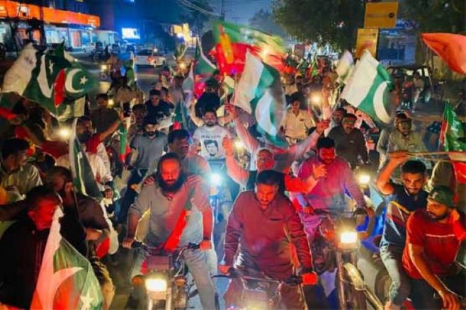 PTI workers lahore