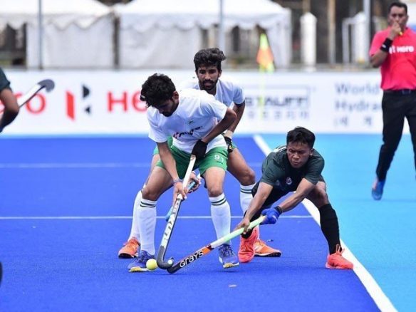 ایشیا ہاکی کپ میں پاکستان نے انڈونیشیا کو13 گول سے شکست دے دی