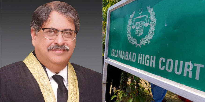 صحافی خود بتائیں وہ جو کر رہے ہیں درست ہے ؟ چیف جسٹس اطہر من اللہ