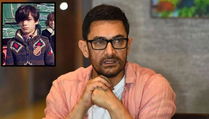 عامر خان کا ’معشوقہ‘ سے بیٹے کی پیدائش کا انکشاف aamir khan and son