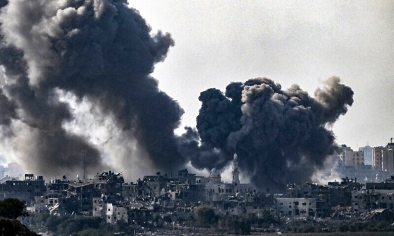 غزہ پر اسرائیلی بمباری میں شہید فلسطینیوں کی تعداد تین ہزار ہوگئی