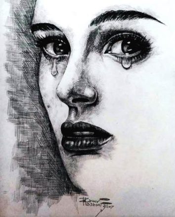 weeping eyes