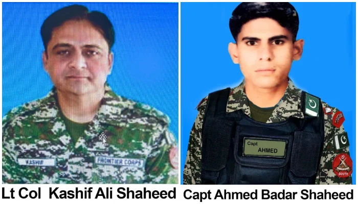 شمالی وزیرستان:دہشتگردوں کا چیک پوسٹ پر حملہ، پاک فوج کے لیفٹیننٹ کرنل اور کیپٹن سمیت 7 فوجی جوان شہید