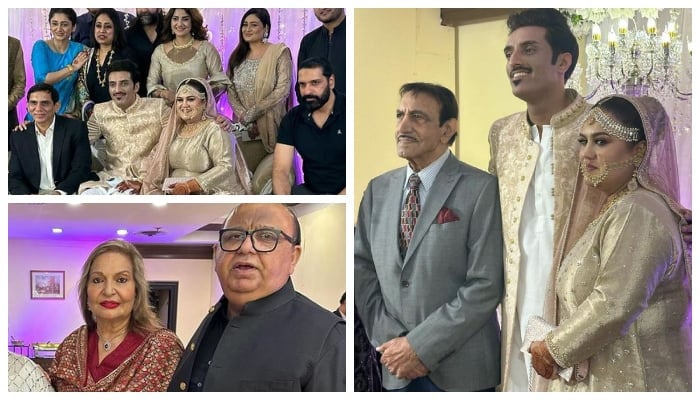 سنگیتا کی چھوٹی بہن اداکارہ حنا رضوی نے شادی کر لی
