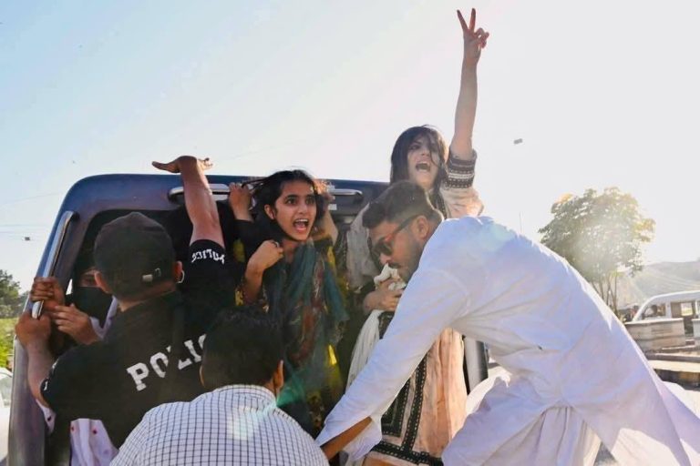 محکمہ داخلہ سندھ نے سمی دین بلوچ کی ایم پی او کے تحت نظر بندی کا نوٹیفکیشن واپس لے لیا samee baloch