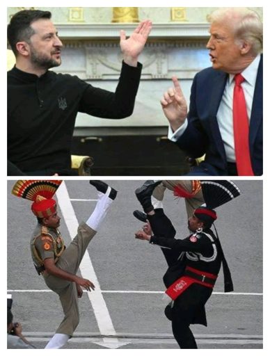 trump and wagha