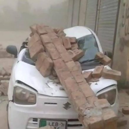 car damage storm