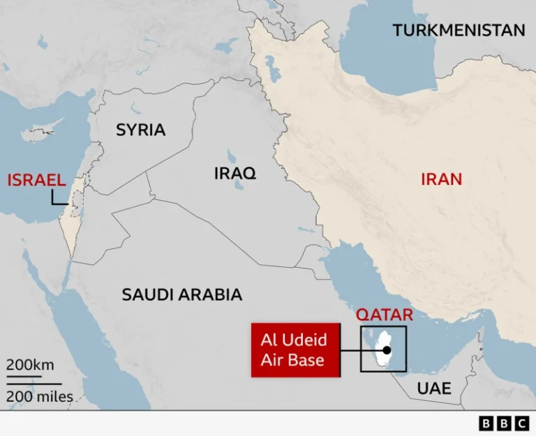 qatar map