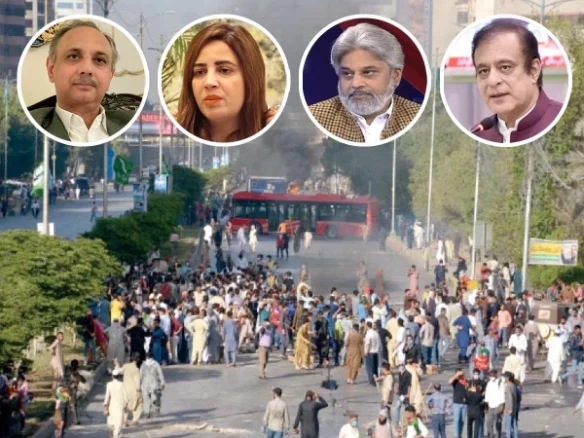 عمر ایوب ، شبلی فراز، زرتاج گل سمیت تحریک انصاف کے نو اراکین اسمبلی و سینیٹ نااہل قرار corp commander house attack zartaj and others