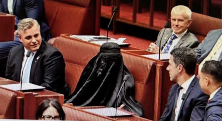 آسٹریلوی سینیٹ میں ’برقعہ‘ : سید مجاہد علی کا تجزیہ viel in australia