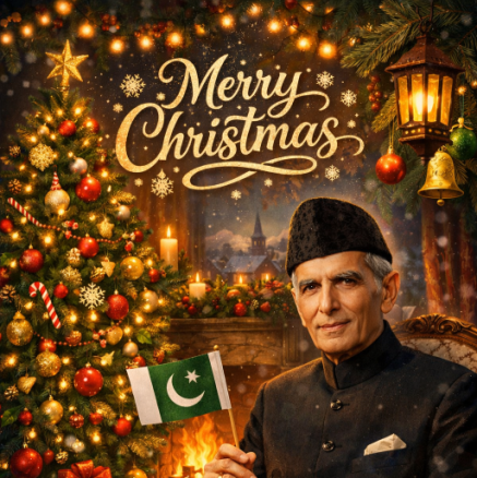 qaid e azam and chritmas