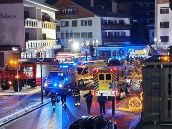 سوئٹزرلینڈ کے مشہور اسکی ریزورٹ میں سال نو کی تقریبات میں دھماکا، 10 افراد ہلاک switzerland blast