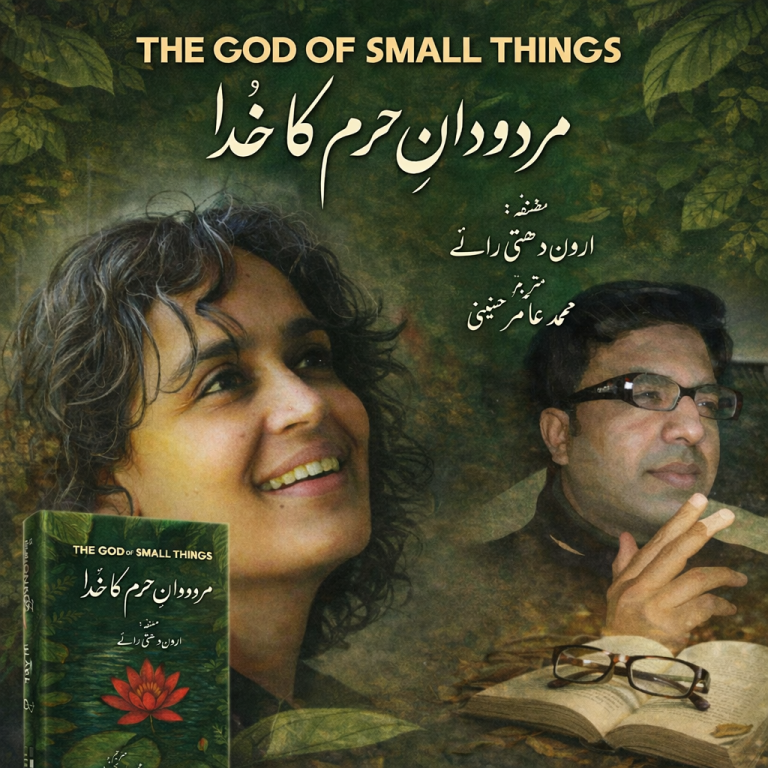 عامر حسینی کی فنی جہات اور ارون دھتی رائے کی خود نوشت کے تراجم ( تقابلی مطالعہ ) : رضی الدین رضی کا کتاب کالم book arwan dhati