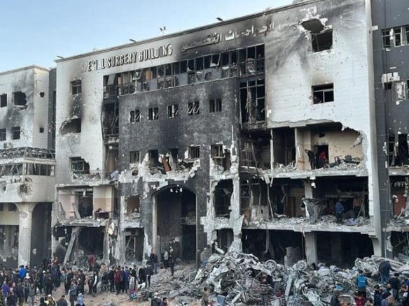 lebanon hospital attacked
